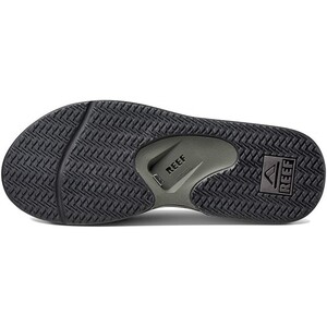 2024 Reef Mens Fanning Flip Flops CI7072 - Grey / Black